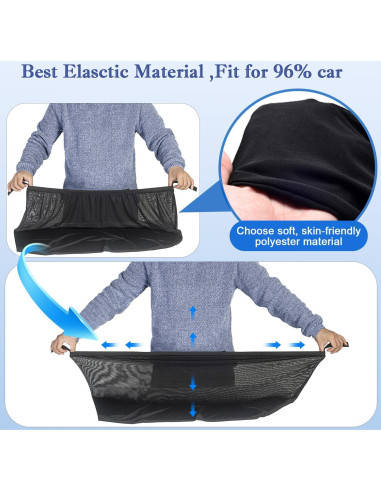 Protector de Ventana Lateral Trasera Yayalovehomee 2 Piezas