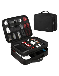 MATEIN Organizador de Viaje Negro 26.67x19.69cm Impermeable