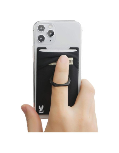 Billetera para Teléfono TUZAMA Negra 5 en 1 con RFID