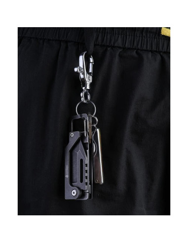 Cuchillo de Llavero EDCfans 8 en 1 Acero Inoxidable