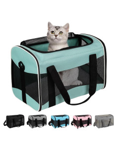 Transportadora de Mascotas Top Tasta Verde 43x28x28 cm