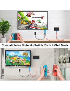 Dock Mini Boreguse para Nintendo Switch 100W HDMI 4K 2