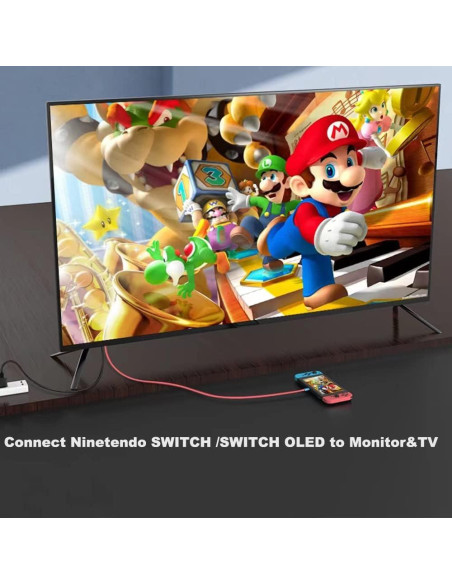 Dock Mini Boreguse para Nintendo Switch 100W HDMI 4K