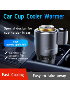 Enfriador y Calentador de Tazas Zyyini 12V 36W para Auto 2