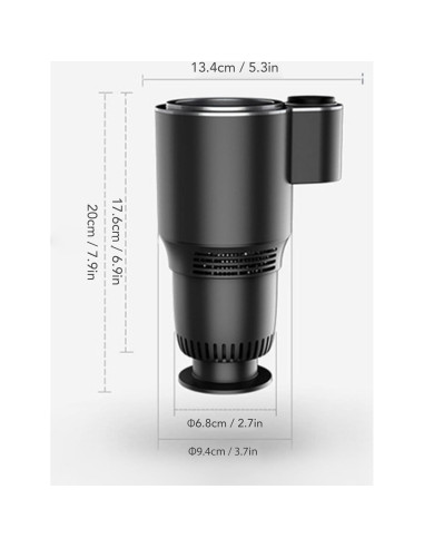 Enfriador y Calentador de Tazas Zyyini 12V 36W para Auto