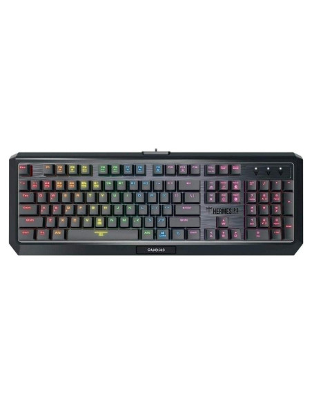 Teclado Gaming Mecánico GAMDIAS Hermes P3 RGB Bajo Perfil
