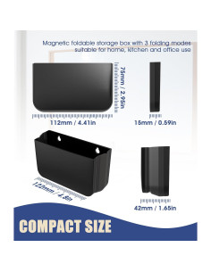 Soporte Plegable para Control Remoto Nearockle 2 Piezas Negro 2