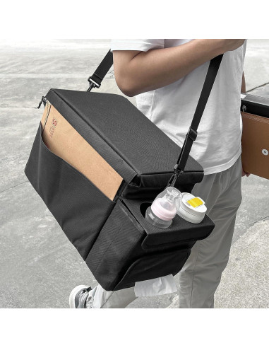 Organizador de Coche INFIVITA Grande Impermeable con Portavasos