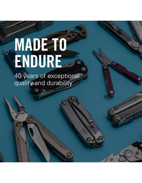 Multi-herramienta LEATHERMAN Signal 19 en 1 para Camping