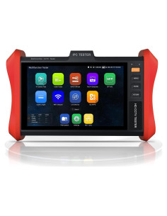 Probador de Cámara IP WANLUTECH E88 8" Pantalla Táctil PoE