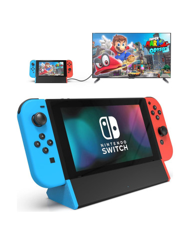 Dock de Carga Portátil SIWIQU para Nintendo Switch OLED 4K