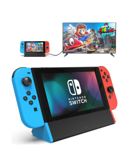 Dock de Carga Portátil SIWIQU para Nintendo Switch OLED 4K
