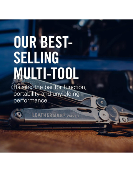 Multiherramienta LEATHERMAN Wave+ 18 en 1 Acero Inoxidable