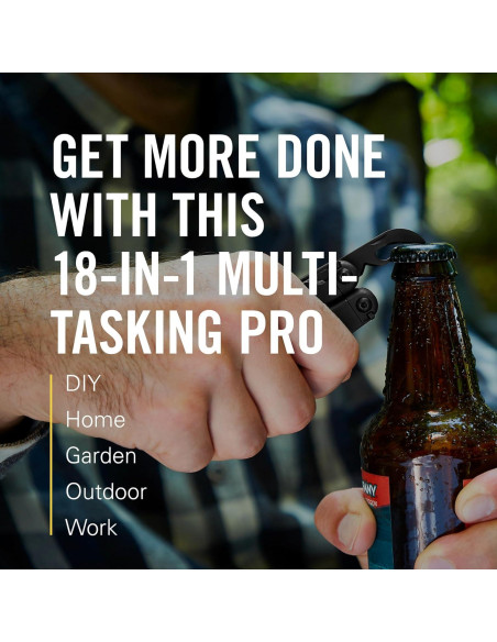 Multiherramienta LEATHERMAN Wave+ 18 en 1 Acero Inoxidable