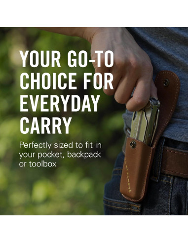 Multiherramienta LEATHERMAN Wave+ 18 en 1 Acero Inoxidable