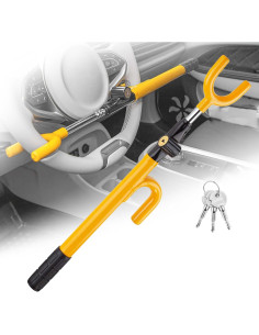 Cerradura de Volante CARTMAN IN-6008 Antirrobo Ajustable 2