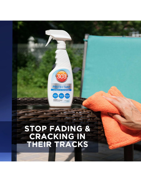 Spray Protectante UV 303 Productos 473 ml Blanco Multiusos