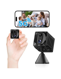 Cámara Espía Oculta WiFi 5G HZ-XFK ZT20 4K HD Batería 100 Días