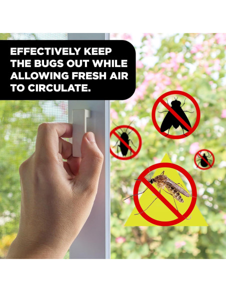 DOCA Malla de Pantalla de Ventana 2.44 m x 30.48 m - Carbón