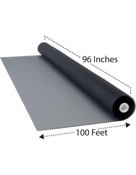 DOCA Malla de Pantalla de Ventana 2.44 m x 30.48 m - Carbón