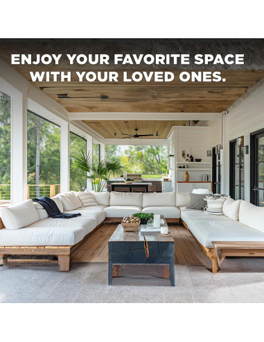 DOCA Malla de Pantalla de Ventana 2.44 m x 30.48 m - Carbón