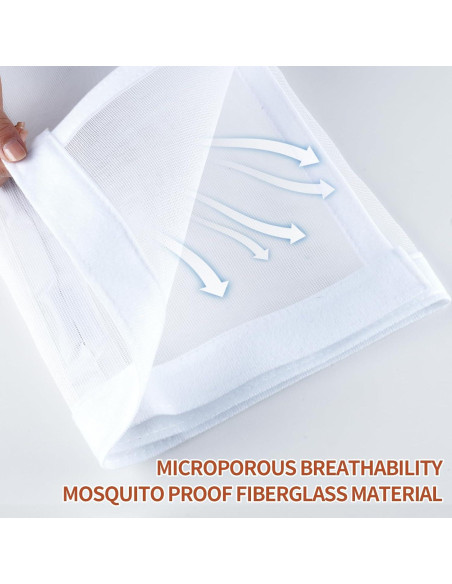 Cortina de Malla Magnética Veanusiver 91x208 cm Blanca Cortina de Malla Magnética Veanusiver 91x208 cm Blanca