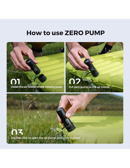 Bomba de Aire FLEXTAILGEAR Zero Pump Recargable 180 LPM