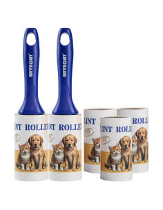 Rodillo de Pelusa Extra Pegajoso Jing Shui Tao - 2 Mangos y 525 Hojas