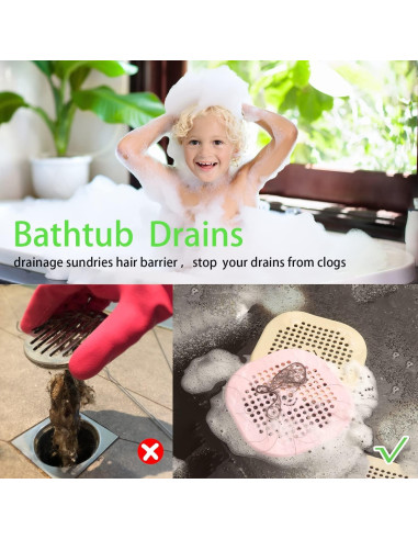 Pack 2 Filtros de Drenaje Couidl Silicona Antibloqueo