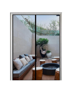 Puerta Pantalla Magnética Homearda 36x82 Fibra Vidrio