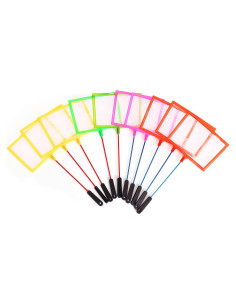 10 PCS Red de Artemia MEIMEI 24.5 cm Nylon Multicolor