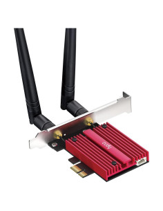 Cudy AX5400 Tarjeta PCIe WiFi 6E Bluetooth 5.2 para PC