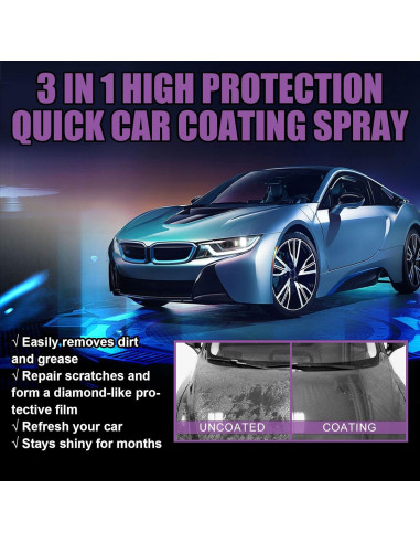 Spray Nano 3 en 1 MICROBUS 200ml para Automóviles