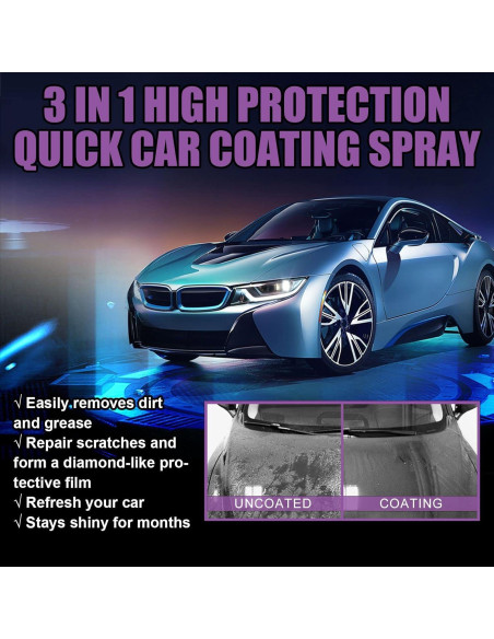 Spray Nano 3 en 1 MICROBUS 200ml para Automóviles