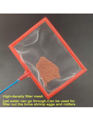 10 PCS Red de Artemia MEIMEI 24.5 cm Nylon Multicolor