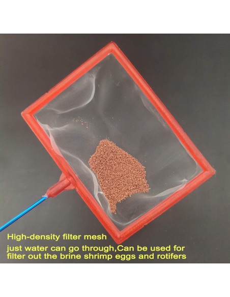 10 PCS Red de Artemia MEIMEI 24.5 cm Nylon Multicolor