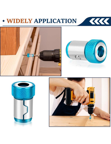 6 Anillos Magnéticos POBAN para Destornilladores Hexagonales