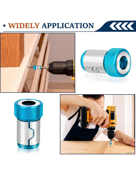 6 Anillos Magnéticos POBAN para Destornilladores Hexagonales