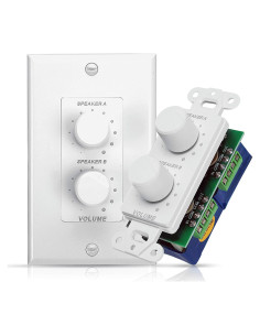Control de Volumen en Pared Pyle PVCD15 120W Doble Perilla