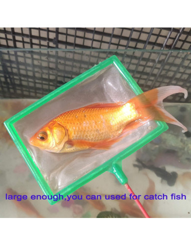 10 PCS Red de Artemia MEIMEI 24.5 cm Nylon Multicolor