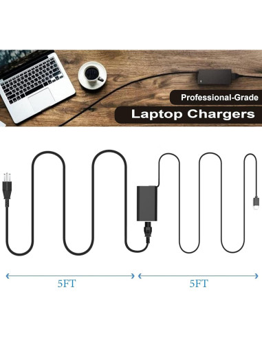 Cargador USB-C 90W QIOUZW para HP Spectre y EliteBook