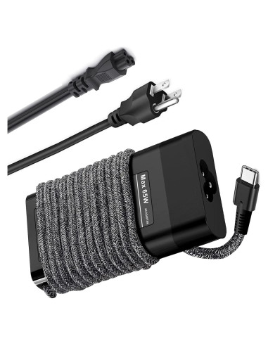Cargador Laptop HP 65W USB-C Slim Adaptador de Poder