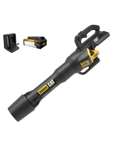 Soplador de Hojas CAT DG650 60V 700 CFM Inalámbrico