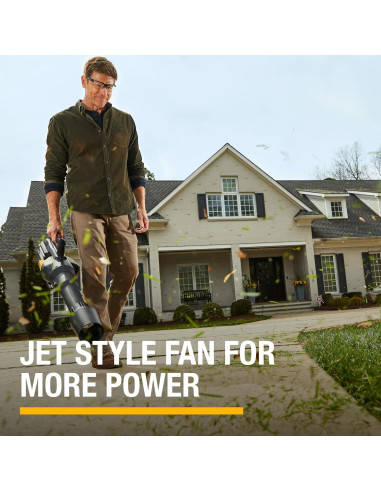 Soplador de Hojas CAT DG650 60V 700 CFM Inalámbrico