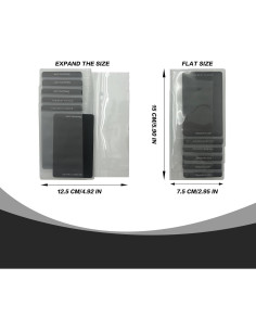 Juego de 2 Insertos de Cartera DEEZOMO para Tarjetas de Crédito 2