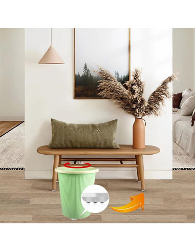 Deslizadores de Muebles YadklDrnE - Ruedas 360 - Juego de 8