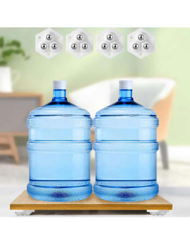 Deslizadores de Muebles YadklDrnE - Ruedas 360 - Juego de 8