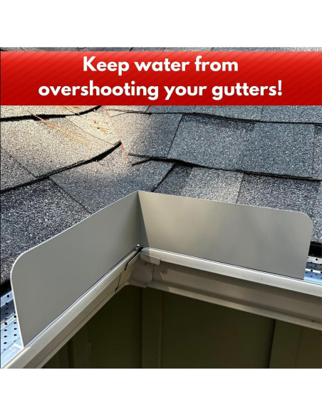 Protector de Salida de Canalón Eagle 1 Curvado Arcilla