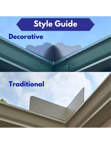 Protector de Salida de Canalón Eagle 1 Curvado Arcilla