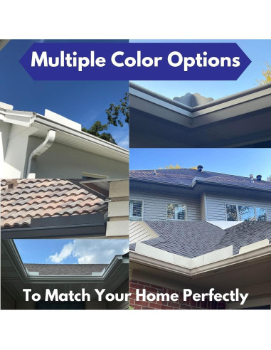 Protector de Salida de Canalón Eagle 1 Curvado Arcilla